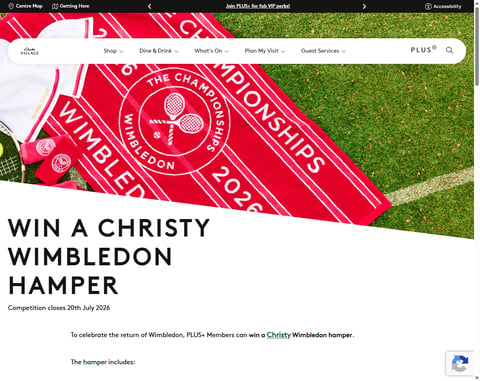 Preview Christy Wimbledon Hamper