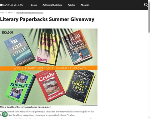 Preview Bundle Of Literary Paperbacks