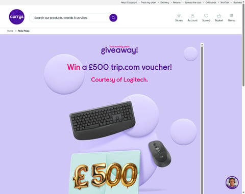 Preview £500 Trip.com Voucher and Logitech Mk880 Wireless Keyboard & Mouse