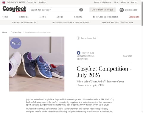 Preview Cosyfeet Sport Active Footwear Of Your Choice