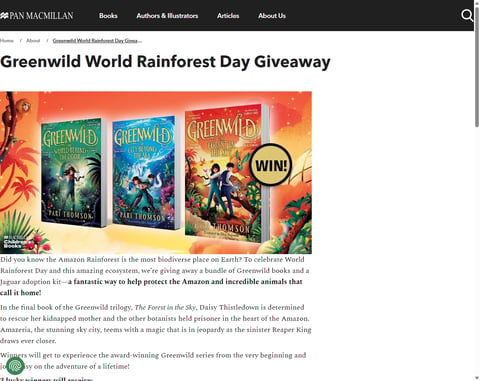 Preview Greenwild Books And Jaguar Adoption Kit