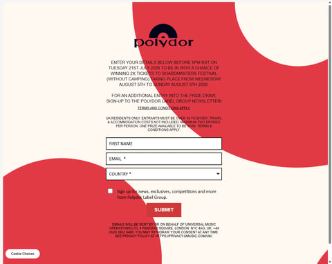 Preview Tickets To Boardmasters Festival, Newquay