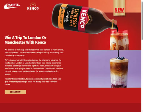 Preview Trip To London Or Manchester