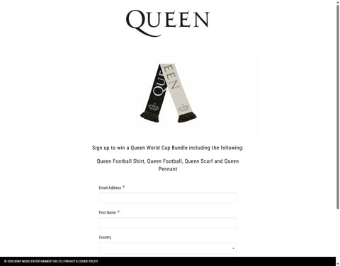 Preview Queen World Cup Merchandise