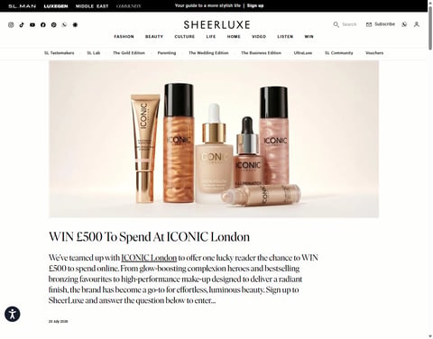 Preview £500 Iconic London Vouchers
