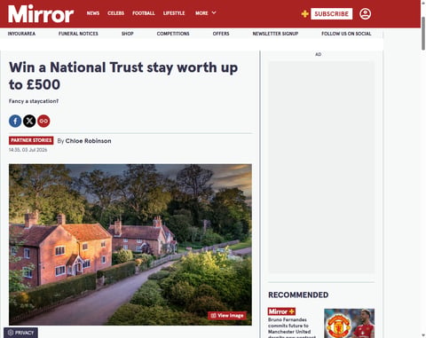 Preview National Trust Stay