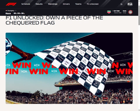 Preview Your Name On A Square Of The Chequered Flag At The F1 Spanish Grand Prix