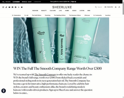 Preview The Smooth Company's Full Range Of Haircare