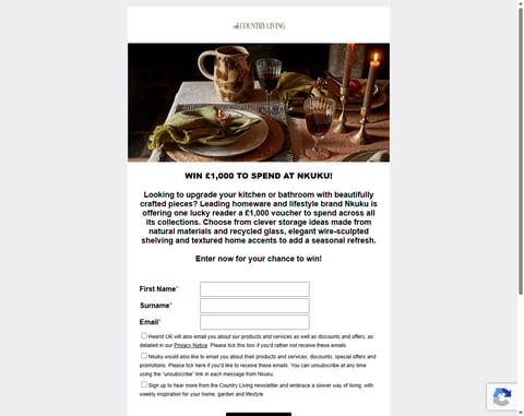 Preview £1,000 Nkuku Voucher