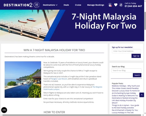 Preview 7-Night Malaysia Holiday