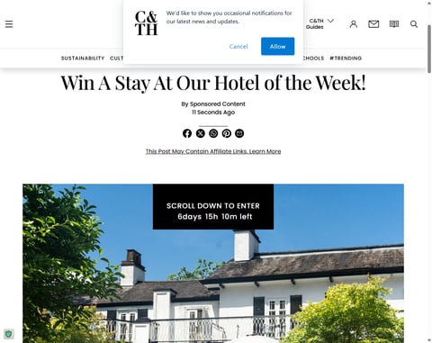 Preview 1-Night At Rothay Manor, Ambleside, Lake District