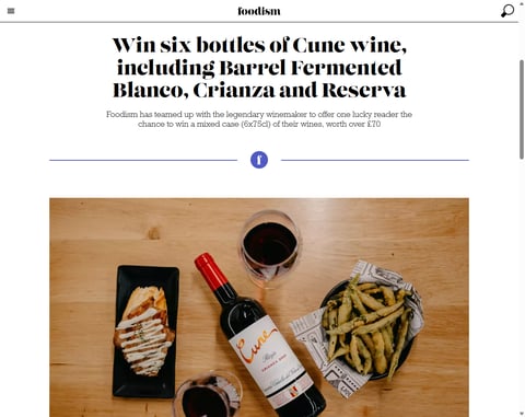 Preview Cune Spanish Wine