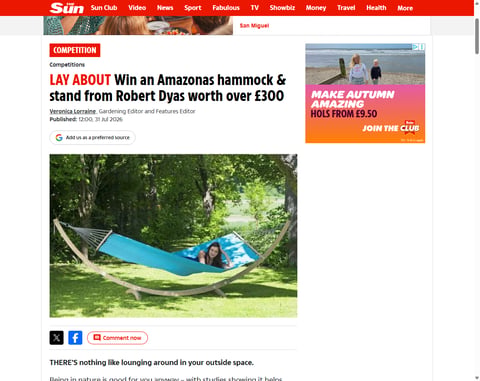 Preview Amazonas Hammock & Stand