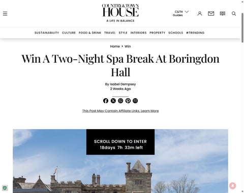Preview 2 Night Wellness Spa Break At Boringdon Hall