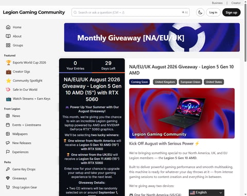 Preview Legion 5 Gen 10 Amd Laptop
