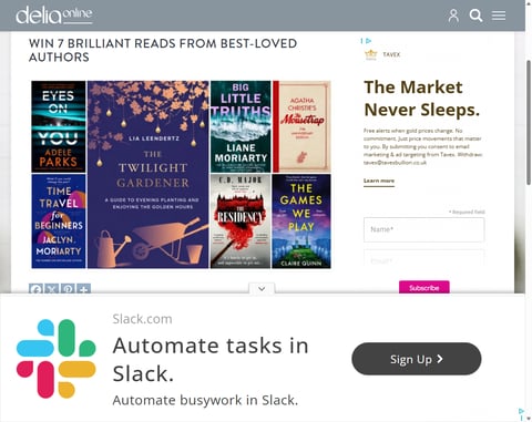 Preview All 7 Of Delia's Books Of The Month