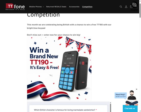 Preview Ttfone Tt190 Simple Mobile Phone