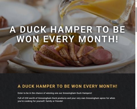 Preview Gressingham Duck Hamper and Apron