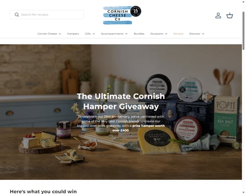 Preview £400 Cornish Hamper