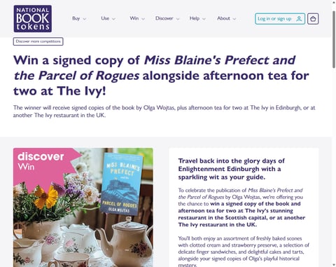 Preview Signed Copy Of Miss Blaine's Prefect & The Parcel Of Rogues & Afternoon Tea