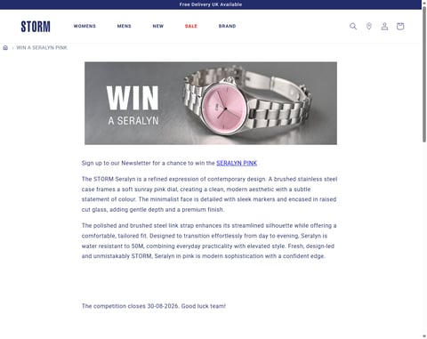 Preview Storm Seralyn Pink Watch