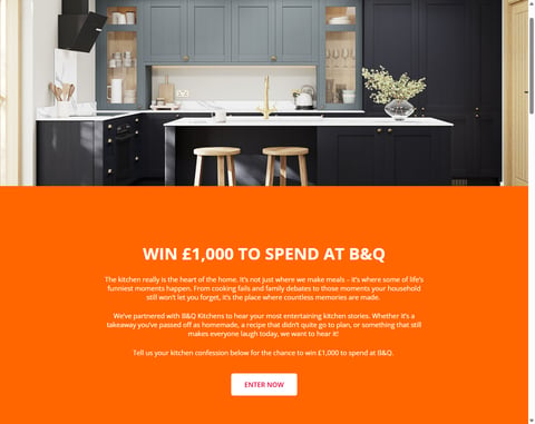 Preview £1,000 B&Q Vouchers