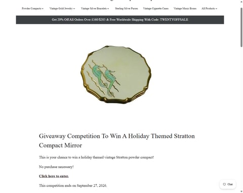 Preview Vintage Stratton Powder Compact