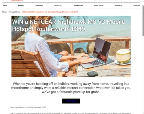Preview Netgear Nighthawk M3 5g Mobile Router