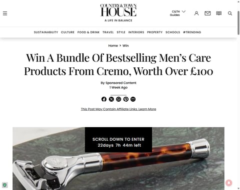 Preview Cremo Men's Grooming Bundle