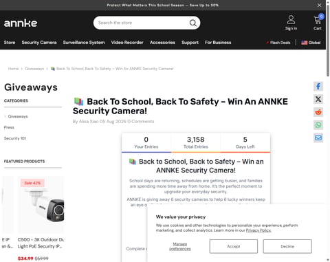 Preview Annke Security Camera
