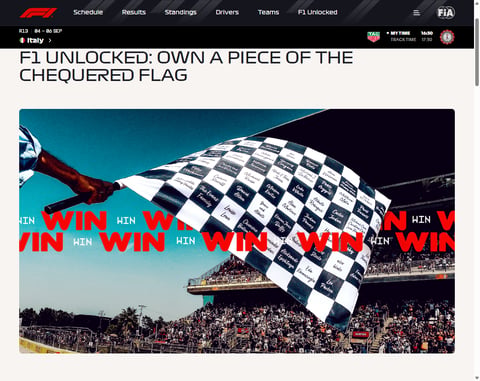Preview Your Name On A Square Of The Chequered Flag