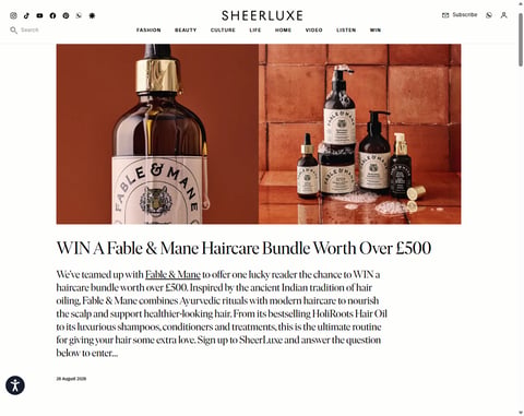 Preview Fable & Mane Haircare Bundle