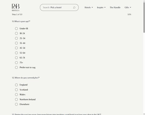 Preview £200 Pob Hotels Vouchers