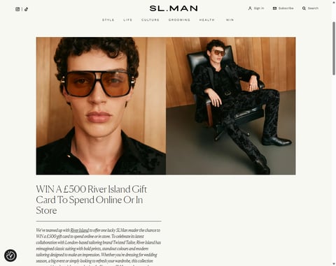 Preview £500 River Island Vouchers