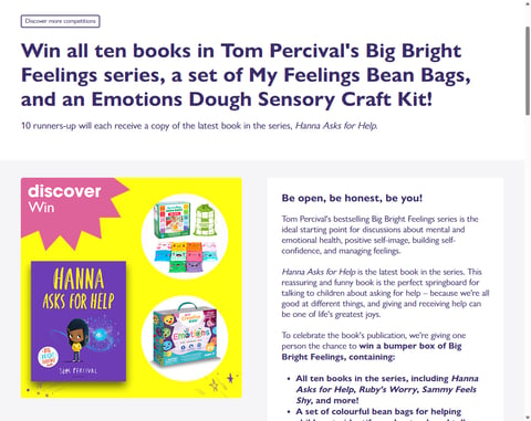 Preview Tom Percival's Big Bright Feelings Series