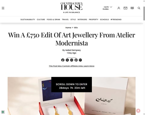 Preview Art Jewellery From Atelier Modernista