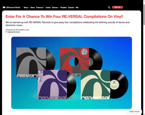 Preview Four Re:Versal Compilations On Vinyl