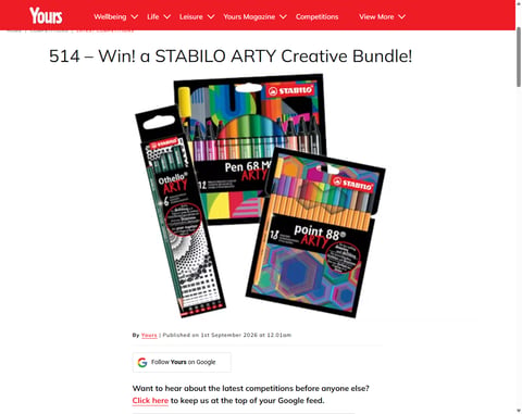 Preview Stabilo Arty Bundle Of Pens & Pencils