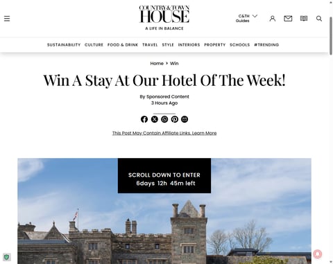 Preview 2-Nights At Boringdon Hall, South Devon
