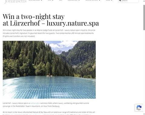 Preview 2-Nights At Luxury.Nature.Spa In Austria