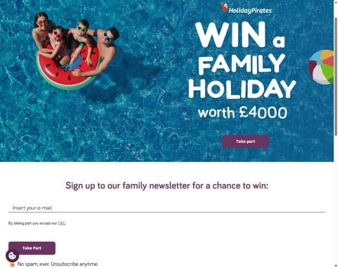 Preview £4,000 Towards A Family Holiday
