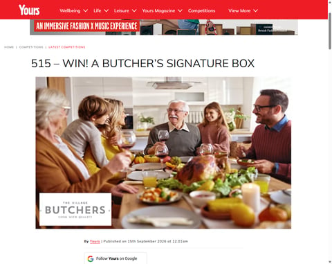 Preview Village Butcher's Signature Box