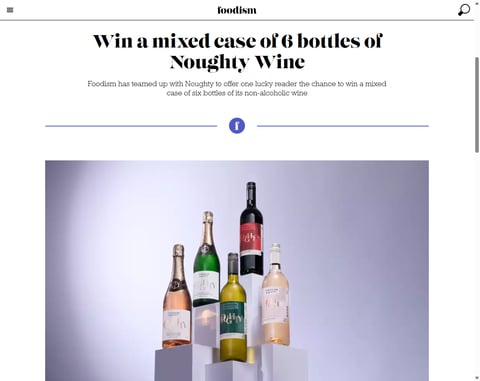 Preview 6 Bottles Of Noughty Non-Alcoholic Wine