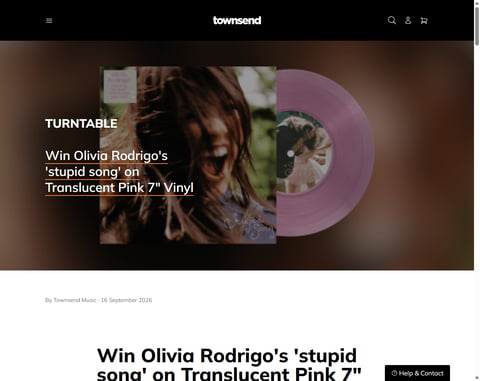 Preview Olivia Rodrigo's Stupid Song On Translucent Pink 7" Vinyl