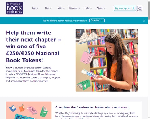 Preview £250 National Book Tokens