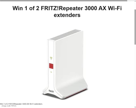 Preview Fritz!Repeater 3000 Ax Wi-Fi Extenders