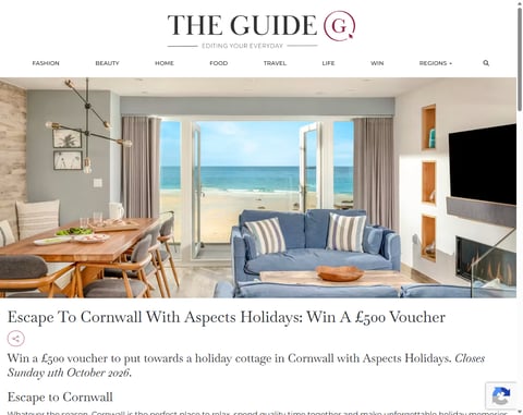 Preview £500 Aspects Holidays Gift Card