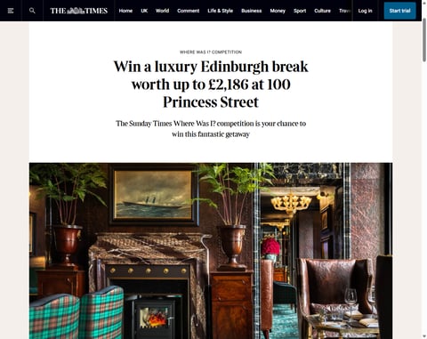 Preview Edinburgh Break