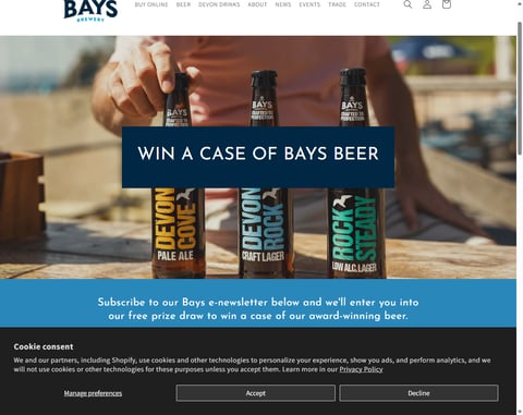 Preview Case Of Bays Beer