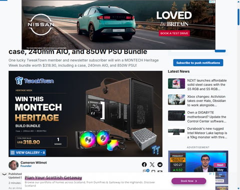 Preview Montech Heritage Pro PC Bundle